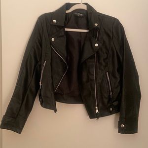 Kittenish leather jacket